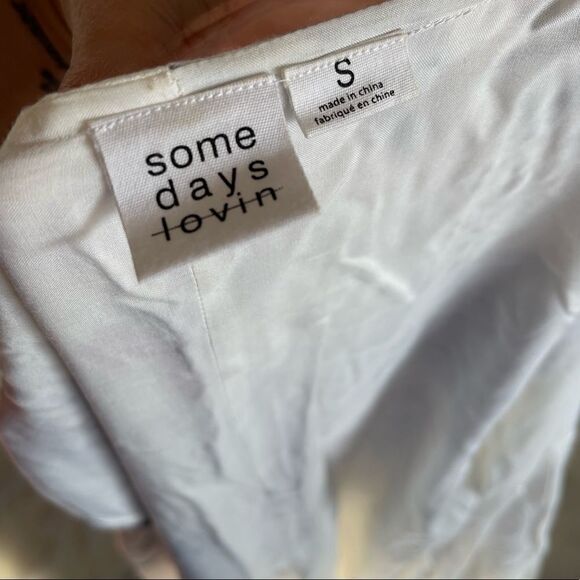 Somedays Lovin Mary May Long Sleeve Maxi Wrap Dress - Picture 9 of 14